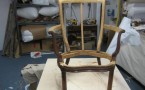 Frame of reconstruced chair