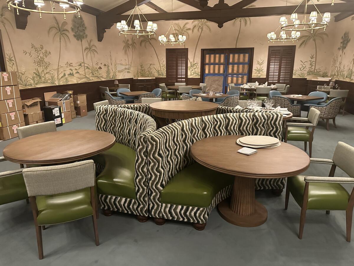 Hotel lounge seating by Elvis Upholstery and Draperies, serving St Augustine FL