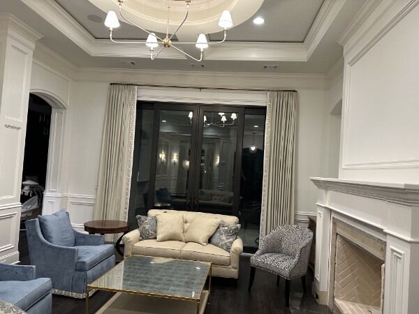 Pinch pleat custom draperies window treatment jacksonville fl home elvis upholst