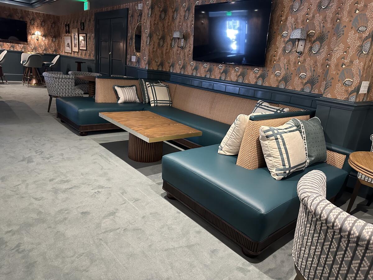 Restaurant Interior, Elvis Upholstery Jacksonville FL